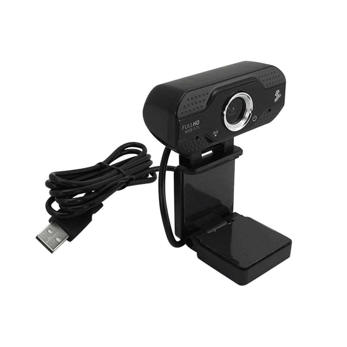 Webcam FullHD 1080P Com Microfone 30Fps USB 2.0 015-0075 5+ - imagem 1