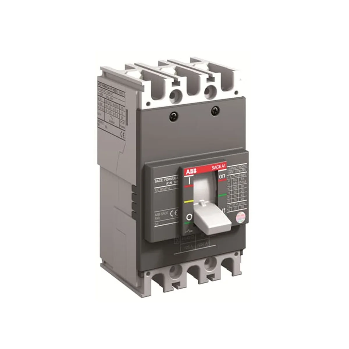 Disjuntor Caixa Moldada Trifásico 100A 30kA 240V A1C125TMF1003PFF ABB - imagem 1