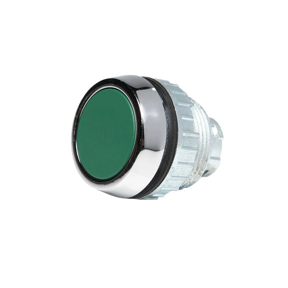 Botão de Comando 30.5mm Impulso Faceado Verde Cromado BZ3/05 ACE - imagem 1