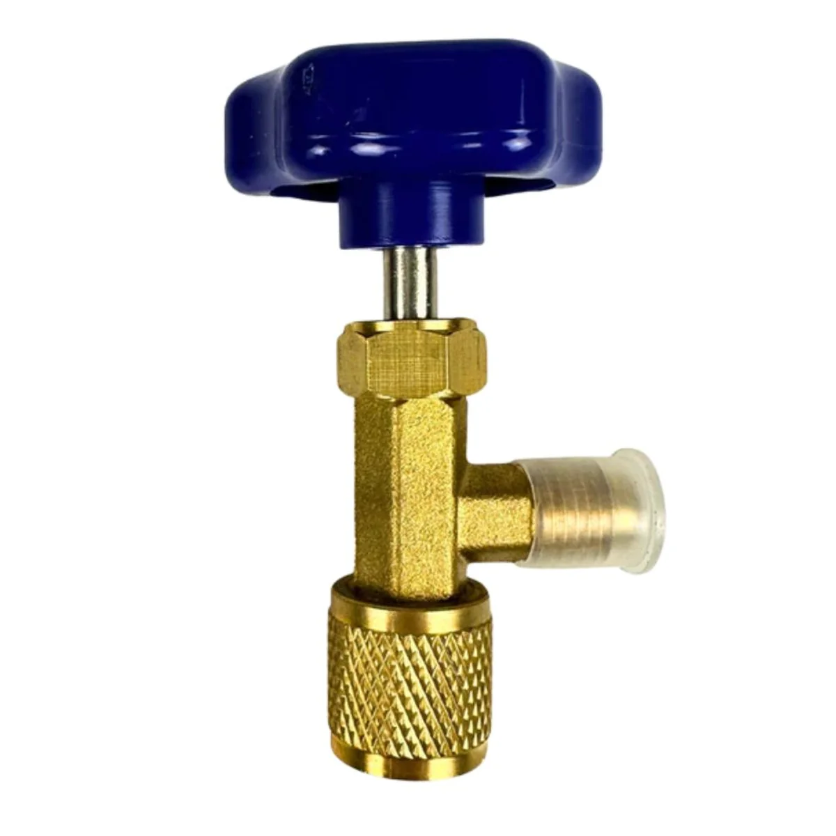 Válvula de Registro 1/4" para Controle de Fluxo de Gás Refrigerante - imagem 1