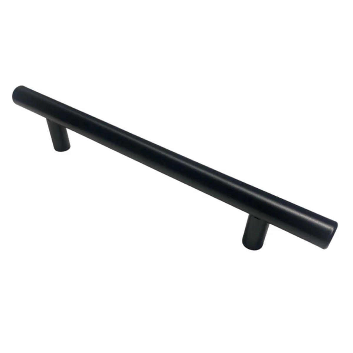 Puxador Barra Redonda Molise Aço Inox Preto Ago Inox - imagem 1