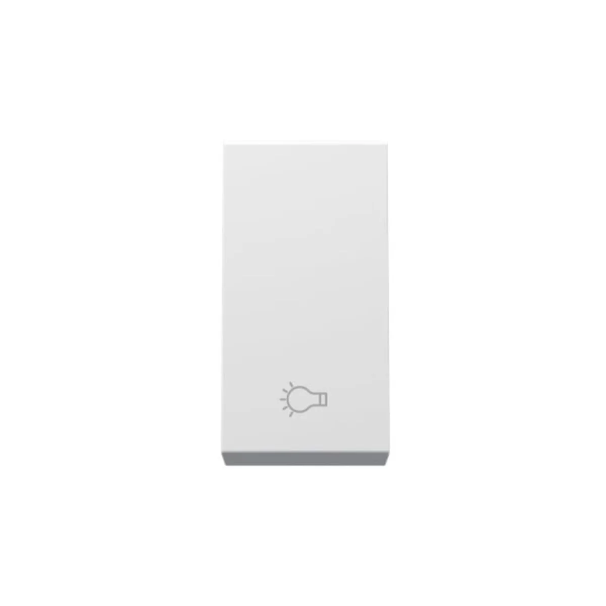 Módulo Pulsador Minuteria 10A/250V 250V Branco Modulopro - imagem 1