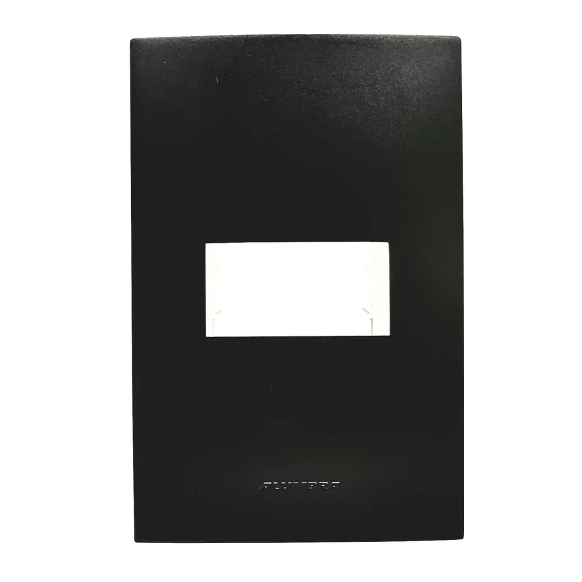 Placa 1 Posto 4x2 com Suporte Preto Matte Inovapro Class - imagem 1