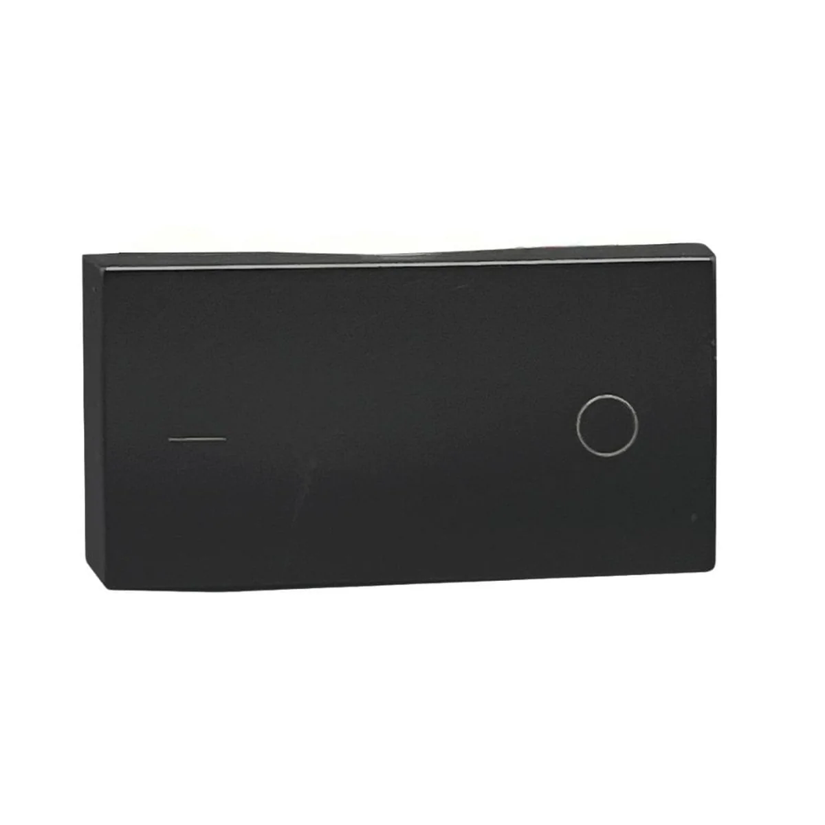 Módulo Interruptor Simples 10A/250V Preto Matte Inovapro Class - imagem 1
