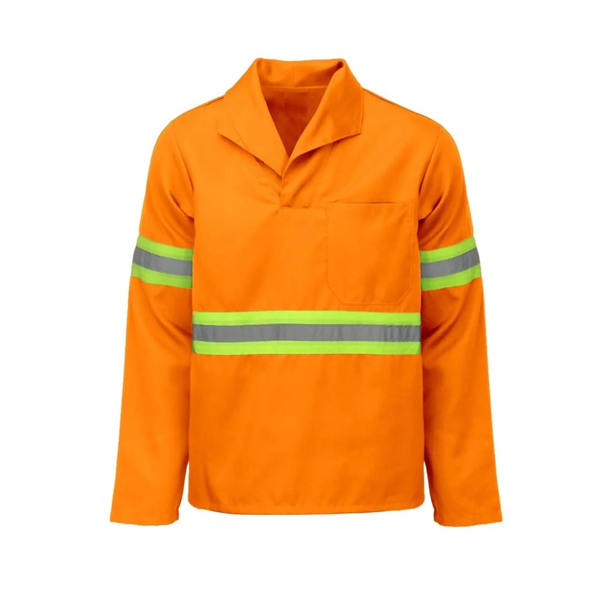 Camisa Poliéster Gola Italiana Manga Longa Refletiva Amalfis - imagem 1