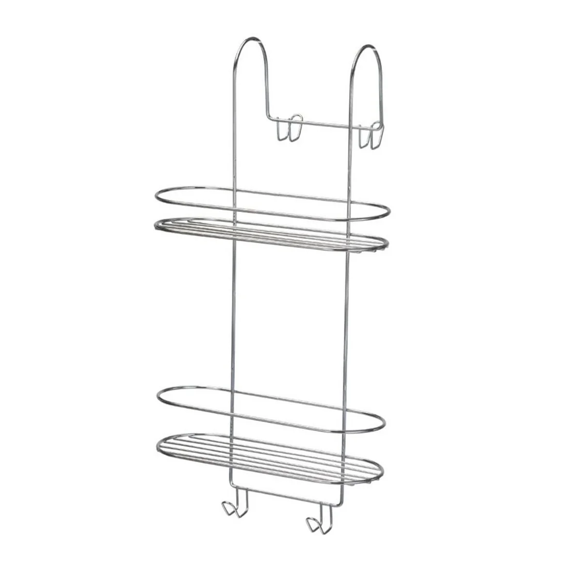 Porta Shampoo Duplo para Banheiro Aço Inox 44,5cm Arthi - imagem 1