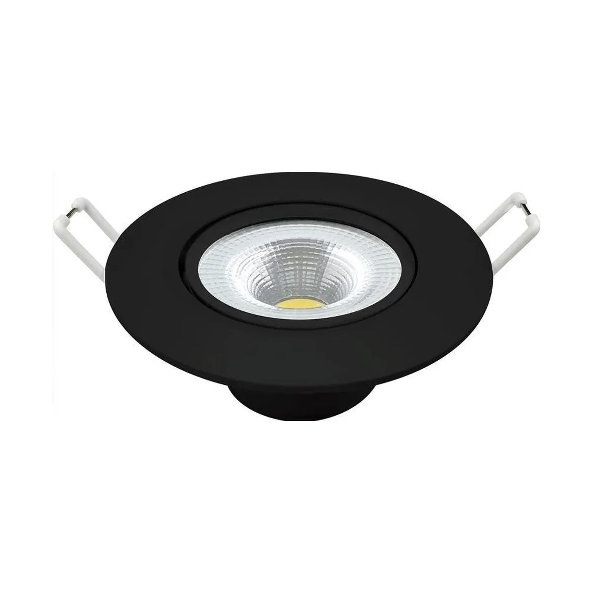 Spot LED de Embutir Supimpa Redondo Preto 5W Bivolt Avant - imagem 1