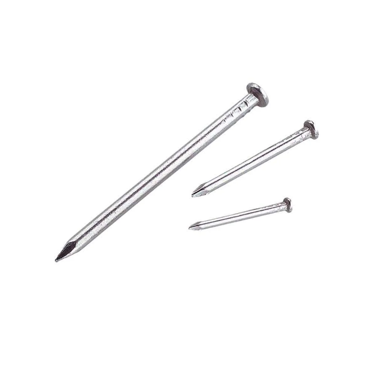 Prego de aço Cabeça Chata Medida de 16x20mm 20 Peças 1001 Bemfixa - imagem 1