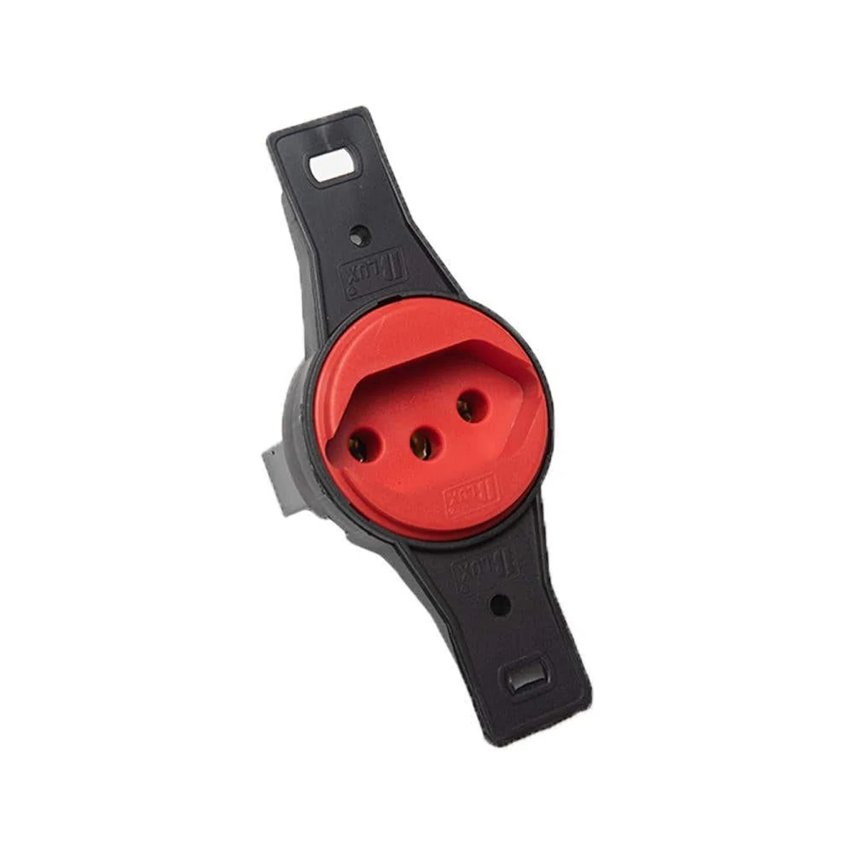 Tomada Embutir Haste 2P+T 10A Vermelha 9891.4 BLux - imagem 1
