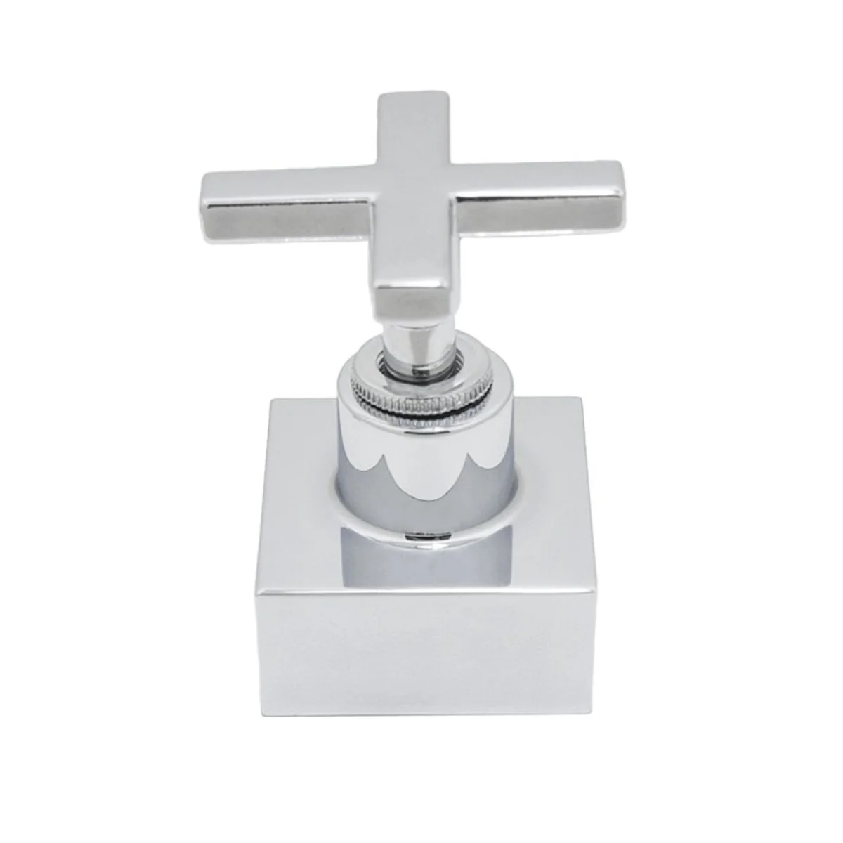 Acabamento Registro Base Deca Gaveta/Pressão 1/2" 3/4" SquareC51 Metal - imagem 1