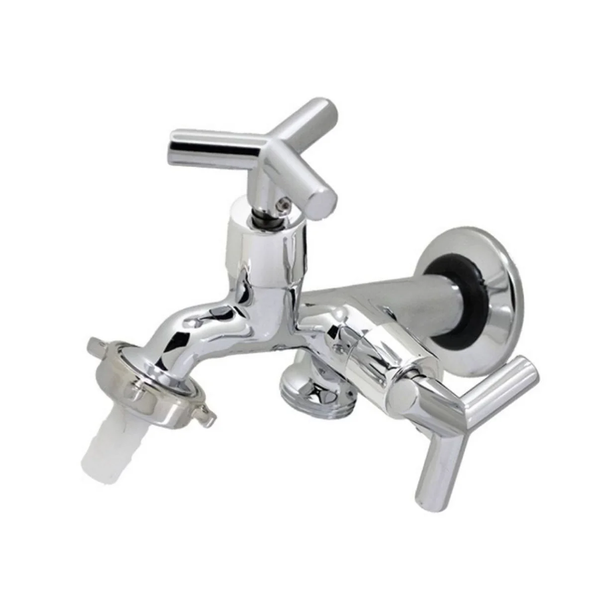 Torneira para Tanque/Jardim Parede Curta 1131 C55 Cromado - imagem 1