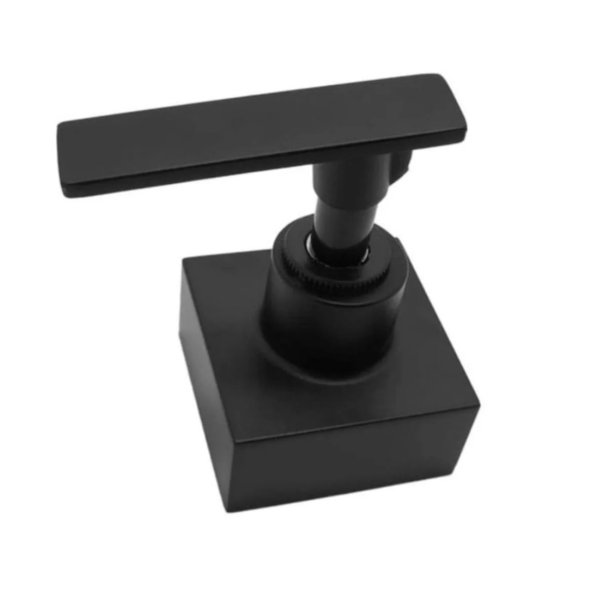 Acabamento Registro Base Deca Gaveta/Pressão até 1" C65 Alavanca Preto - imagem 1