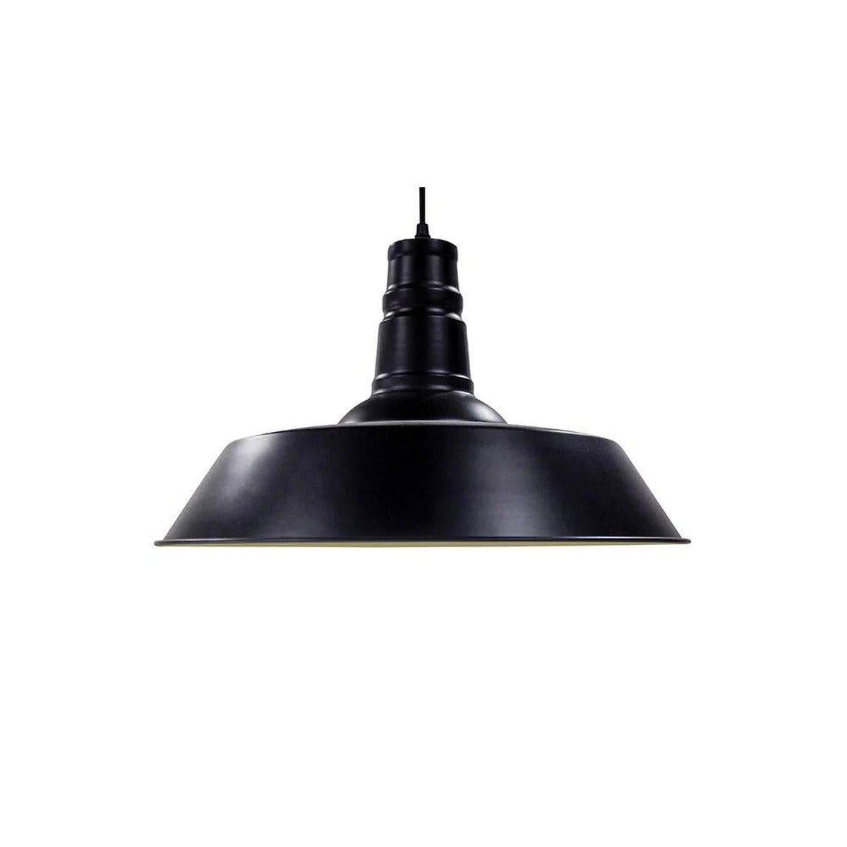 Pendente Industrie Redondo Preto 1x60W Bonvenon - imagem 1