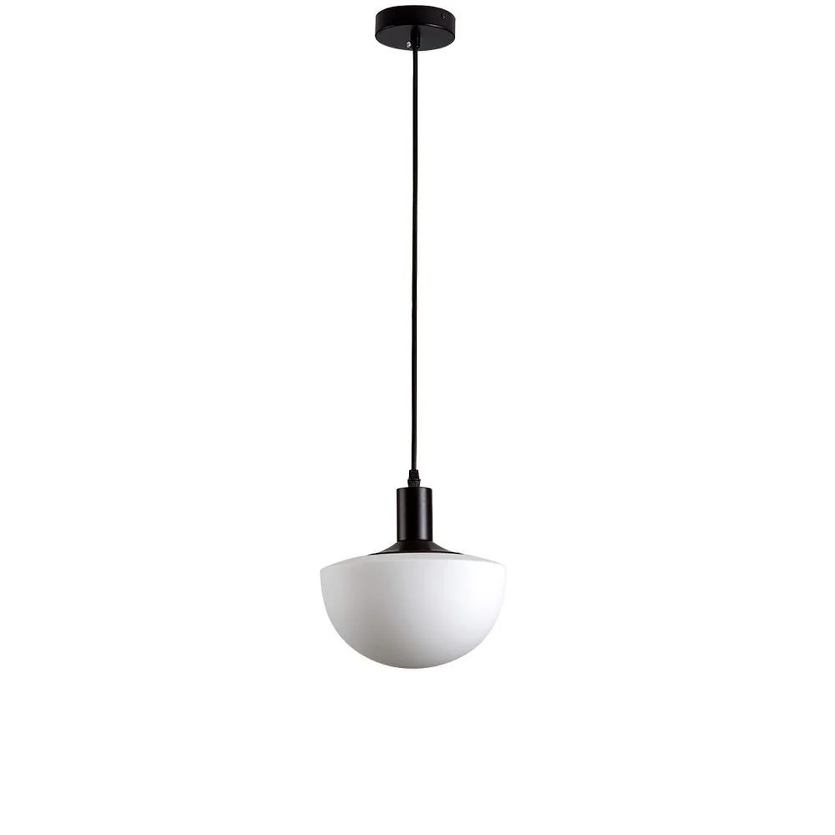 Pendente Bowl Preto Base E27 BVP141 Bonvenon - imagem 1