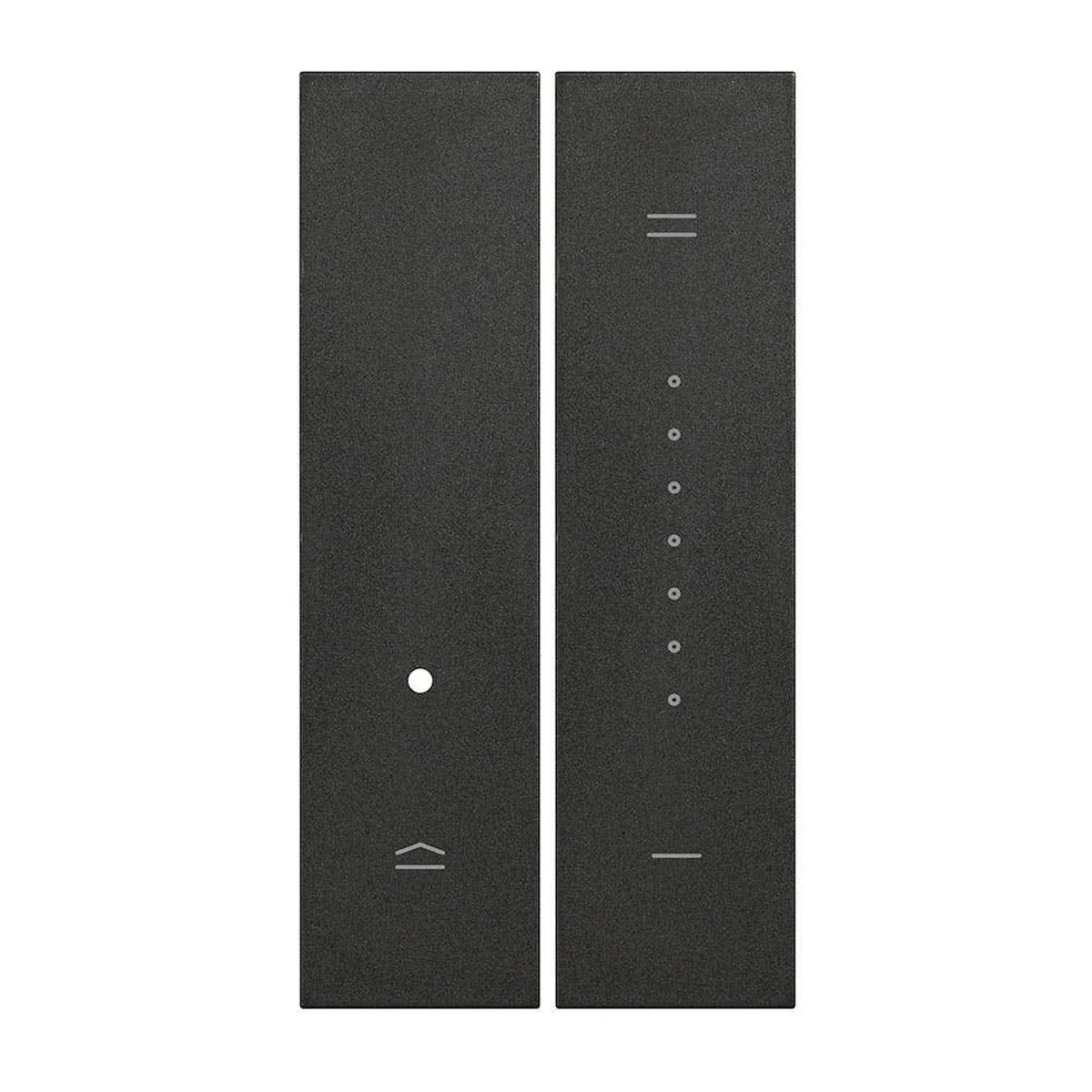 Tampa Dimmer 2 Módulos Black Living Now KG19 Bticino - imagem 1