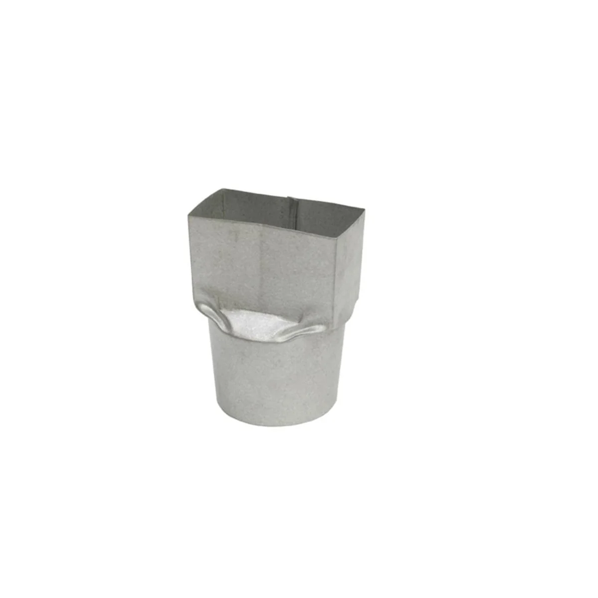 Bocal Misto Quadrado para Redondo Aço Corte 33 4" Galvalume Calhaforte - imagem 1