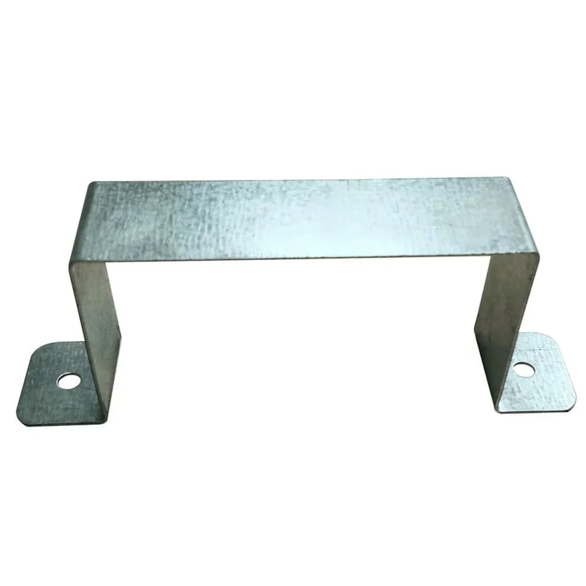 Abraçadeira Condutor Retangular Aço C33 Galvalume 15x3cm Calhaforte - imagem 1