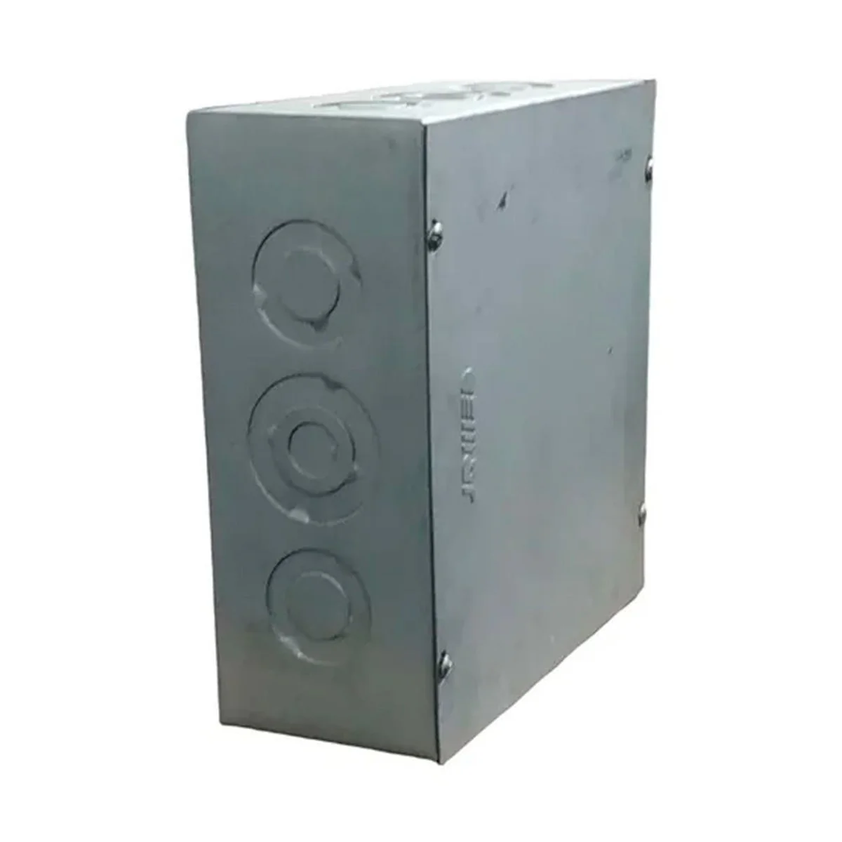 Caixa Passagem com Tampa Galvanizada Sobrepor 402x402x152mm Cemar - imagem 1