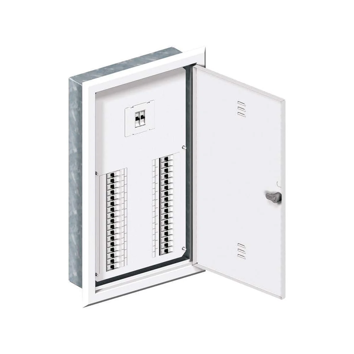 Quadro Embutir Sem Barramento 16/12 Disj DIN/UL 904361N Cemar - imagem 1