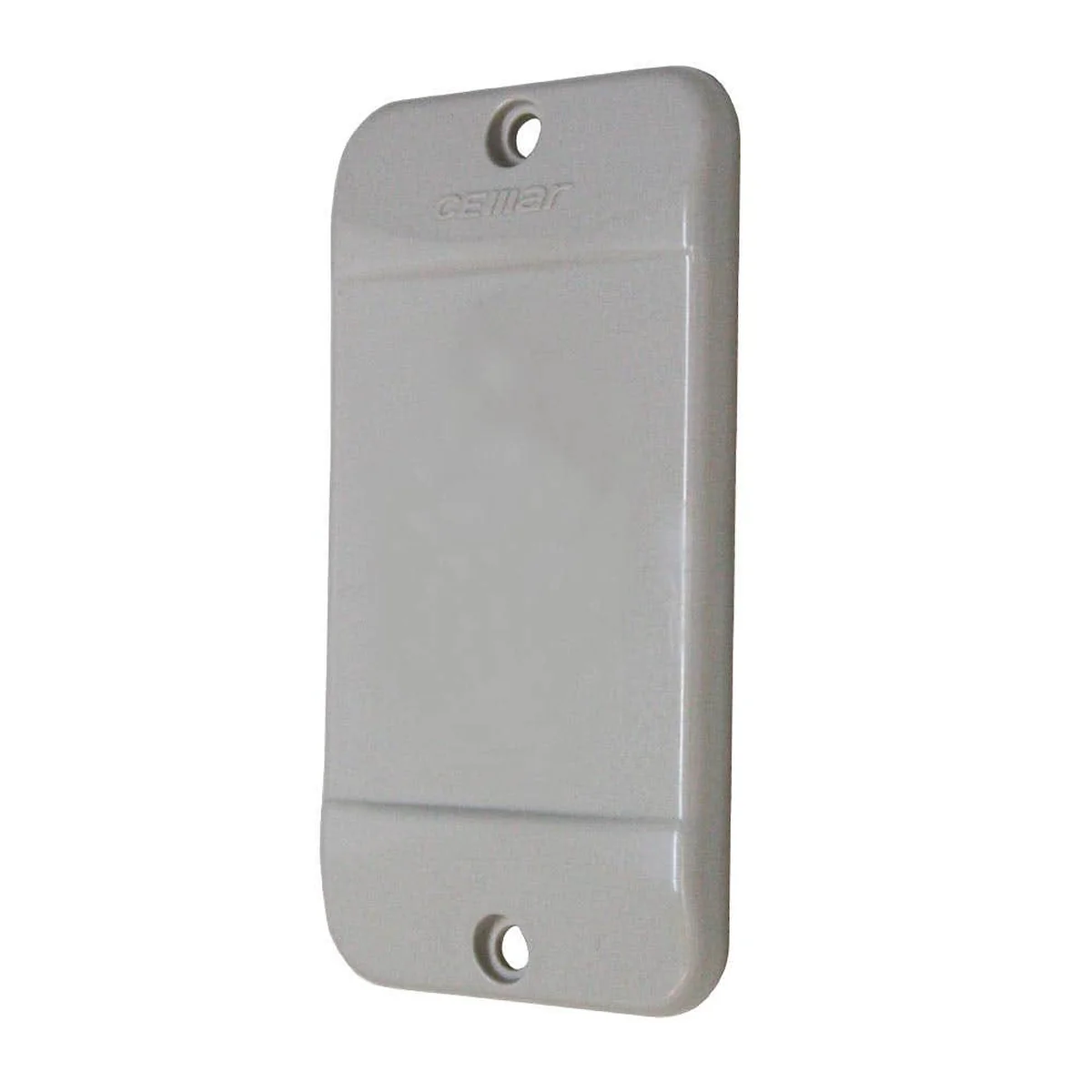 Tampa PVC (1/2" E 3/4") Cega Cinza Claro 913618 Cemar - imagem 1
