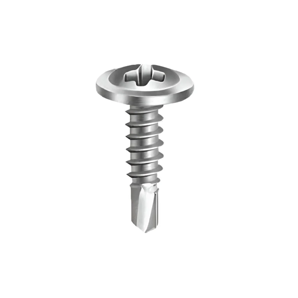 Parafuso Cabeça Flangeada Phillips Brocante 4,2x19mm 500 peças - imagem 1