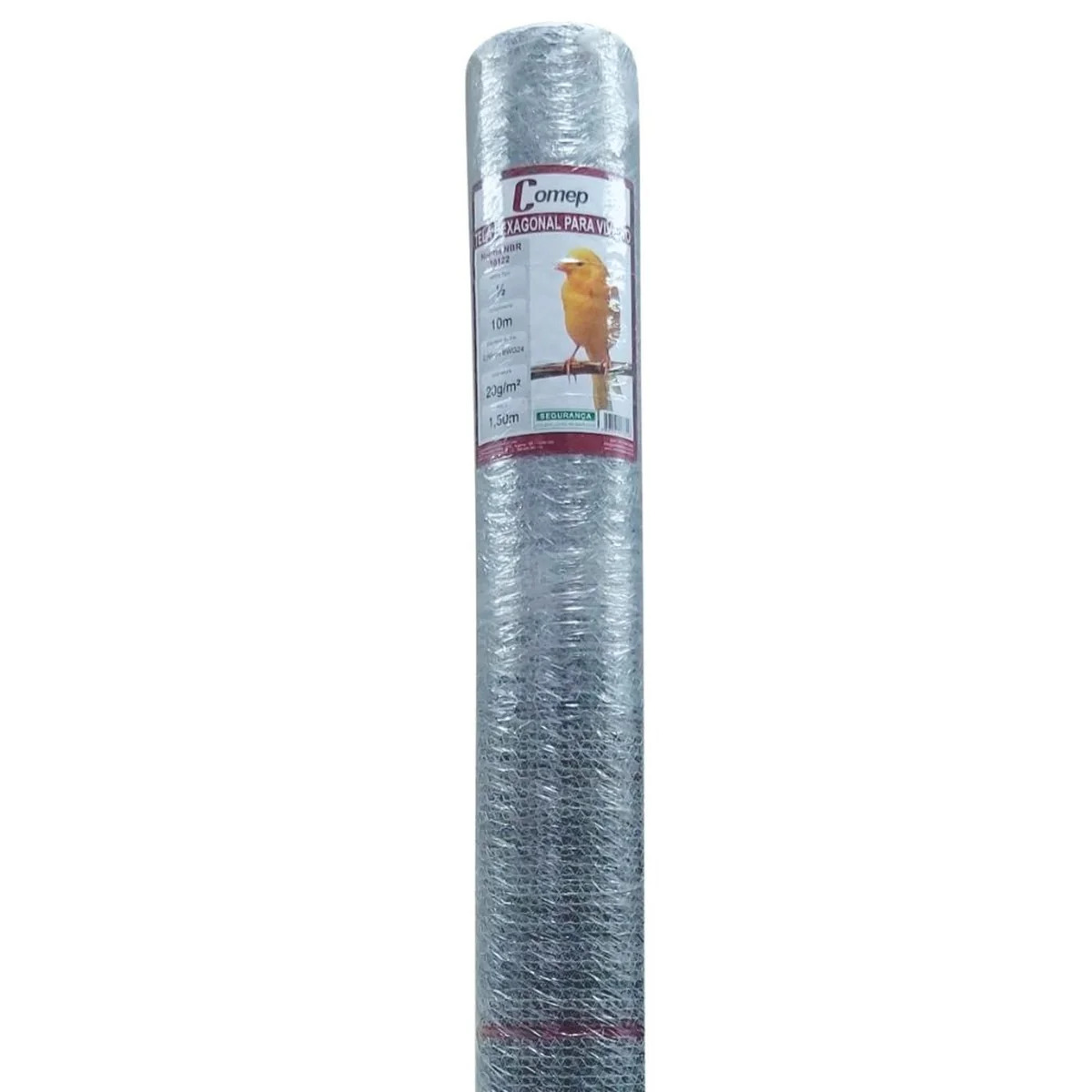 Tela Hexagonal Viveiro Aço Galvanizado 1/2" 24BWG Comep - imagem 1