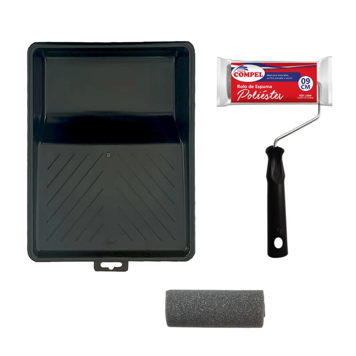 Kit Pintura 0975 com 3 Peças Compel - imagem 1
