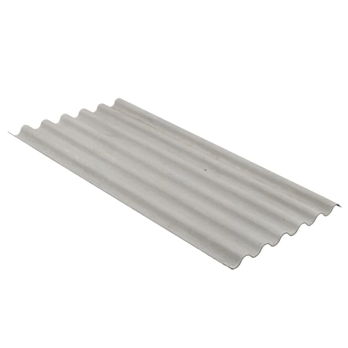 Telha de Fibrocimento Ondulada 4mm 2,44x0,50m Confibra - imagem 1