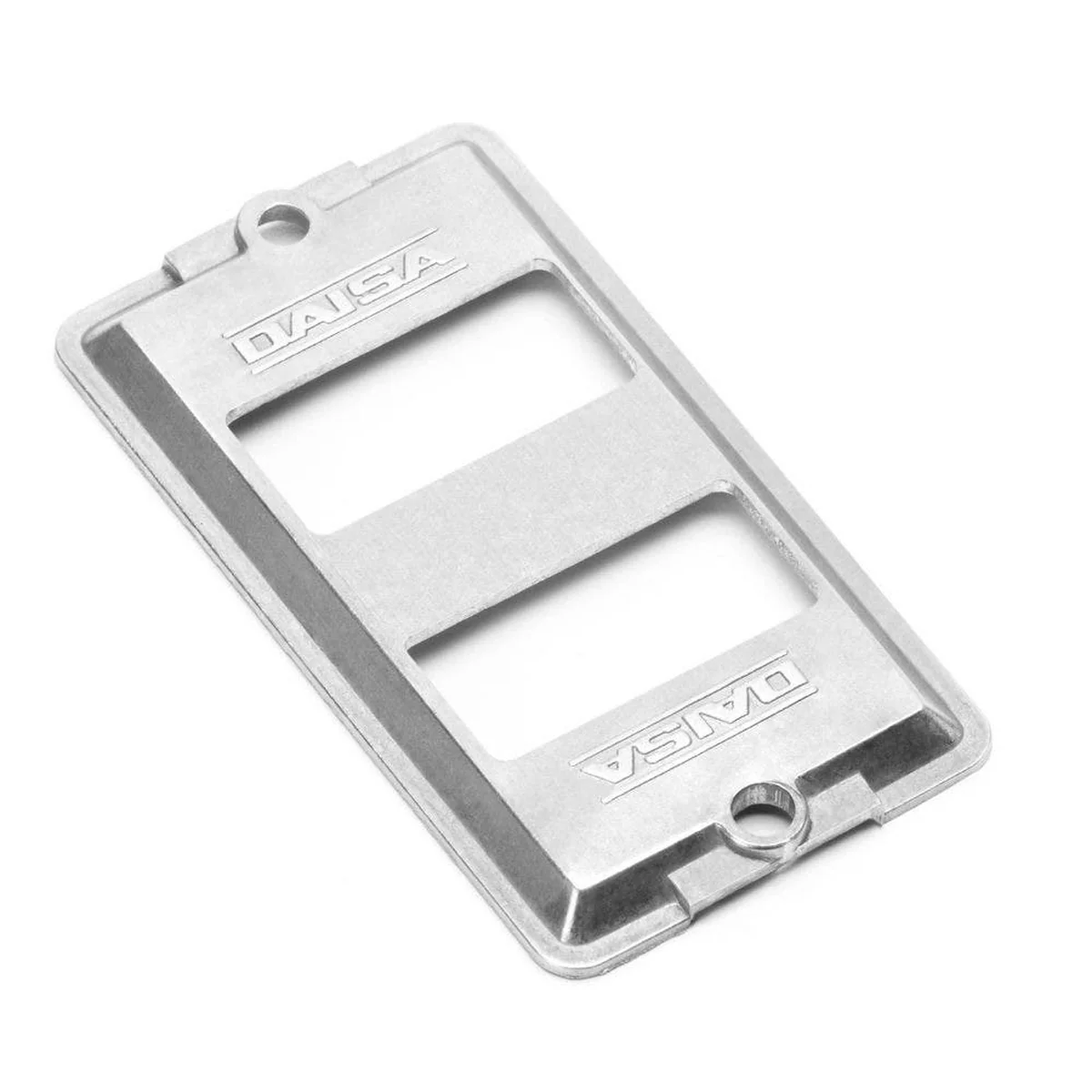 Tampa Condulete 1/2"-3/4" 2 Teclas Horizontal Sep.TM012SS Daisa - imagem 1