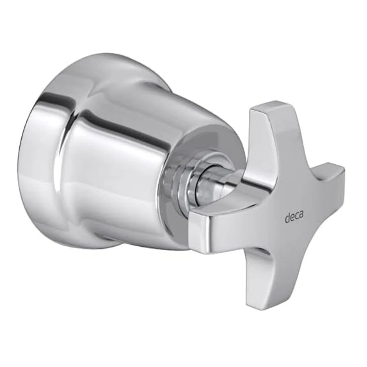 Acabamento Registro Base Deca Gaveta/Pressão 1/2" 3/4" Max Metal - imagem 1
