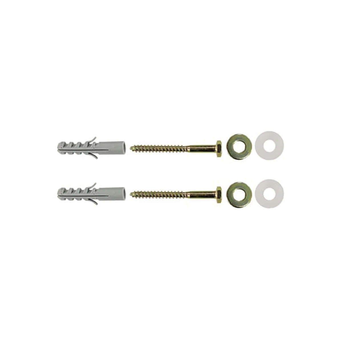 Parafuso para Lavatório, Coluna e Vaso B10 80mm Aço Deca - imagem 1