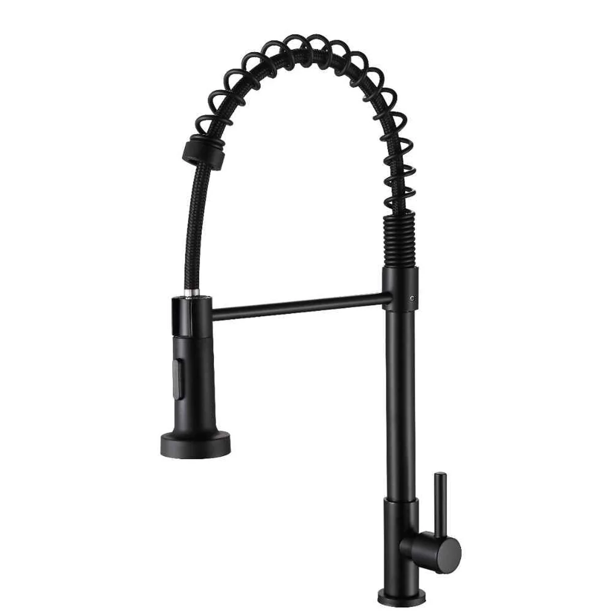 Torneira para Cozinha Standard Mesa Bica Alta Preta Gourmet Deckcasa - imagem 1