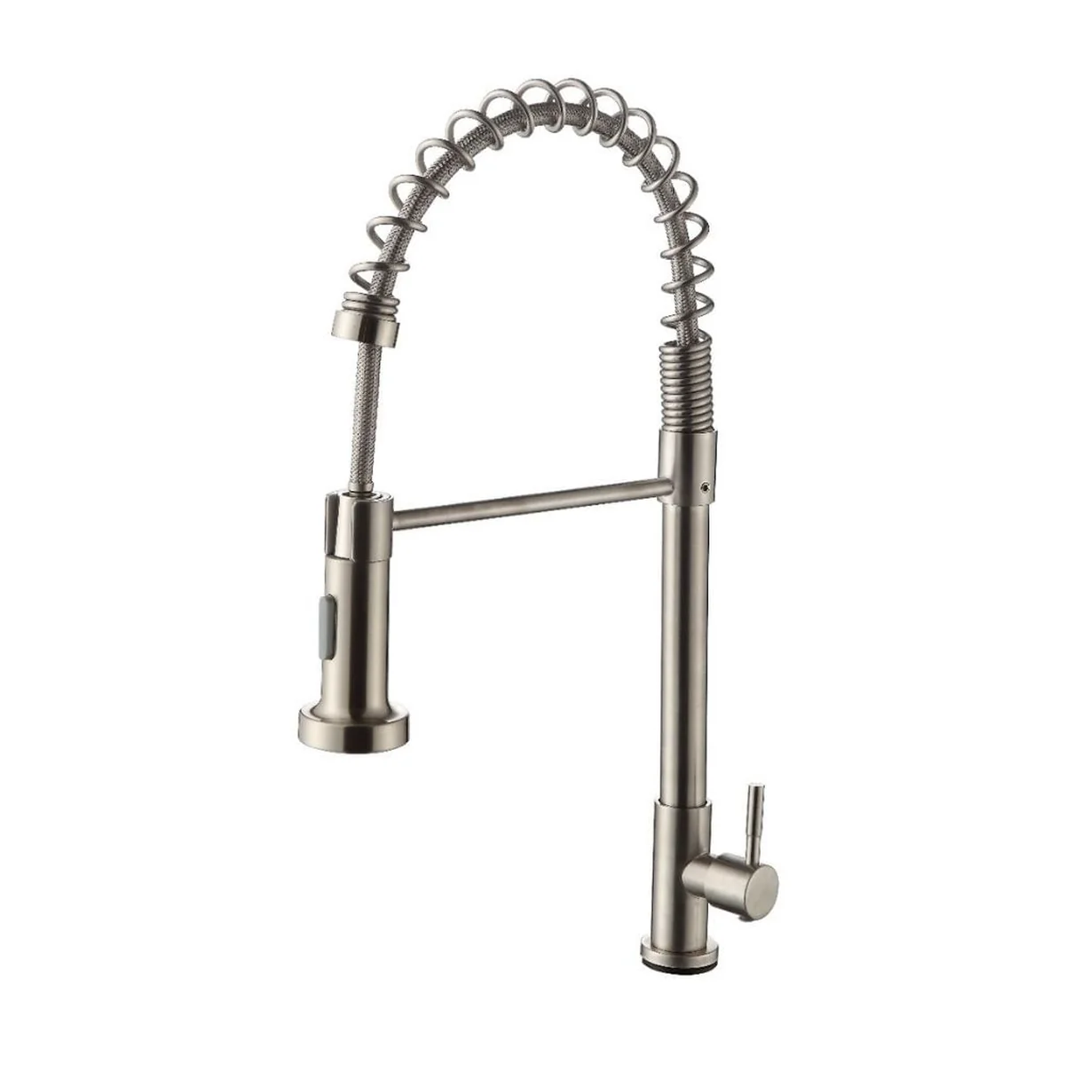 Torneira para Cozinha Standard Mesa Bica Alta Escovada Gourmet - imagem 1