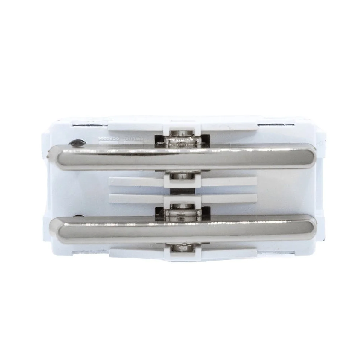 Módulo Interruptor Duplo Paralelo Branco Novara DC1100135 Dicompel - imagem 1