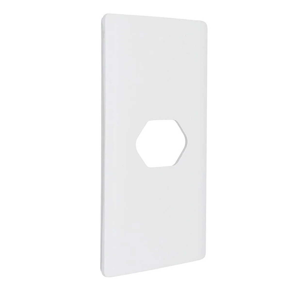 Placa Novara 2x4" Para 1 Módulo Horizontal Branco DC110067 Dicompel - imagem 1