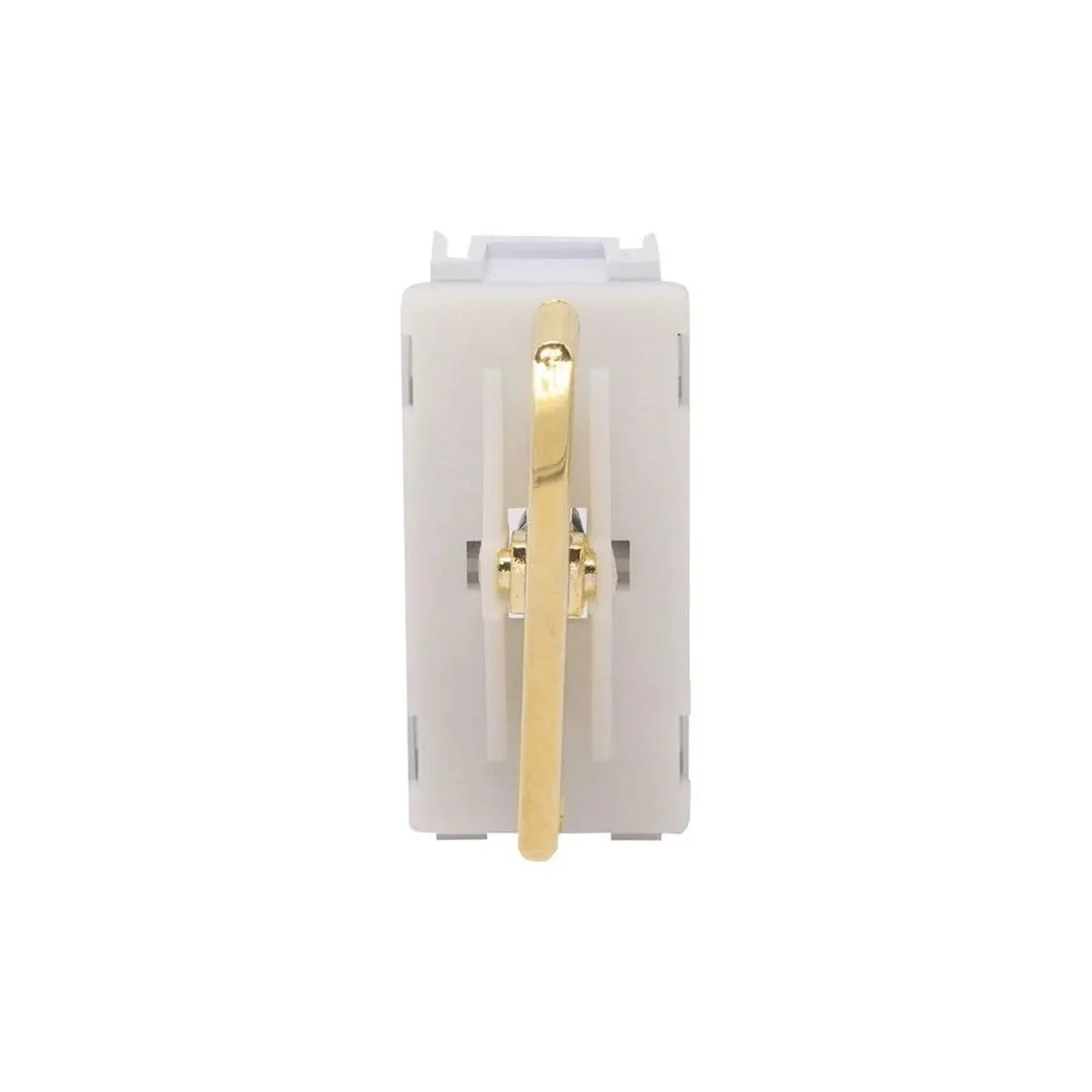 Módulo Interruptor Simples Dourado Novara DC1200157 Dicompel - imagem 1