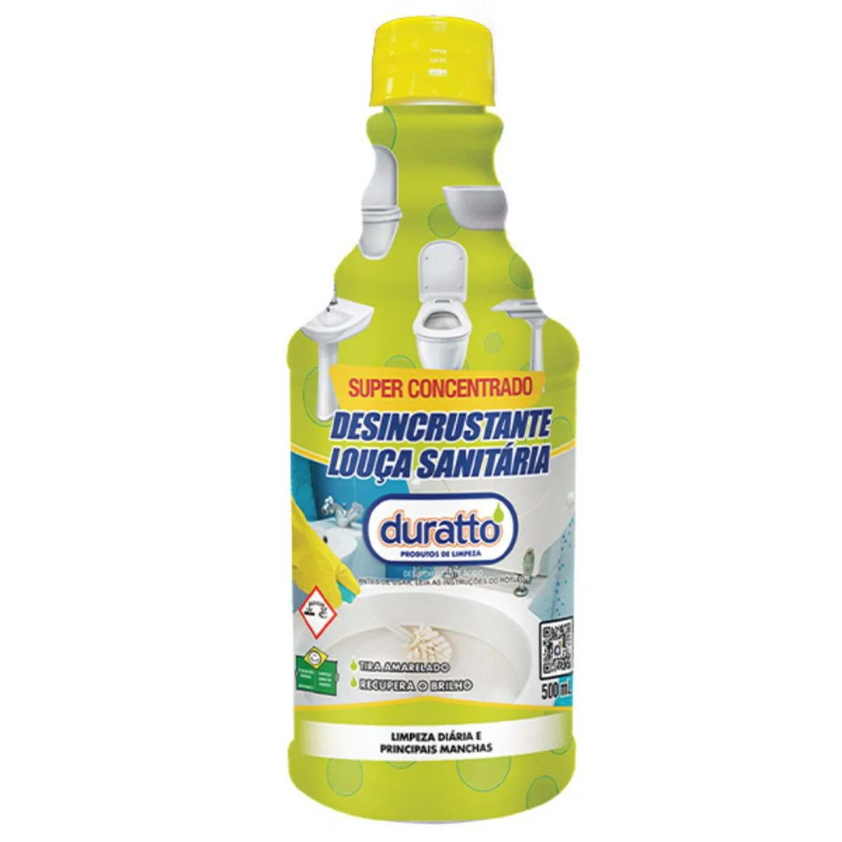 Limpador Desincrustante para Louça Sanitária 500ML Duratto - imagem 1