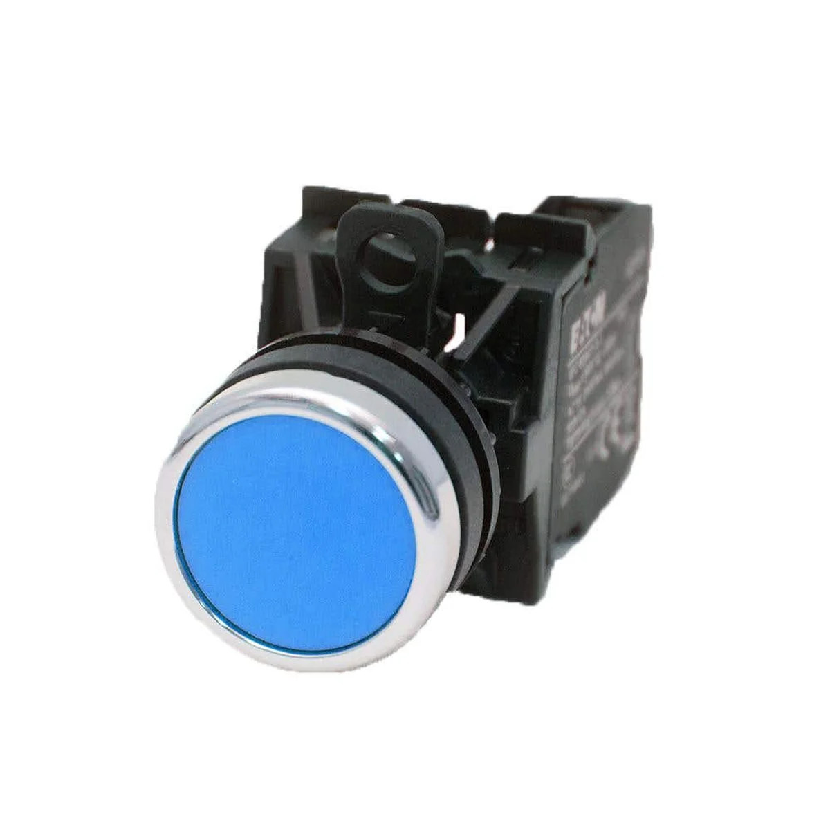 Botão Comando Pulsador Faceado Azul 22mm 1NA A22-RD-06/K10 Eaton - imagem 1