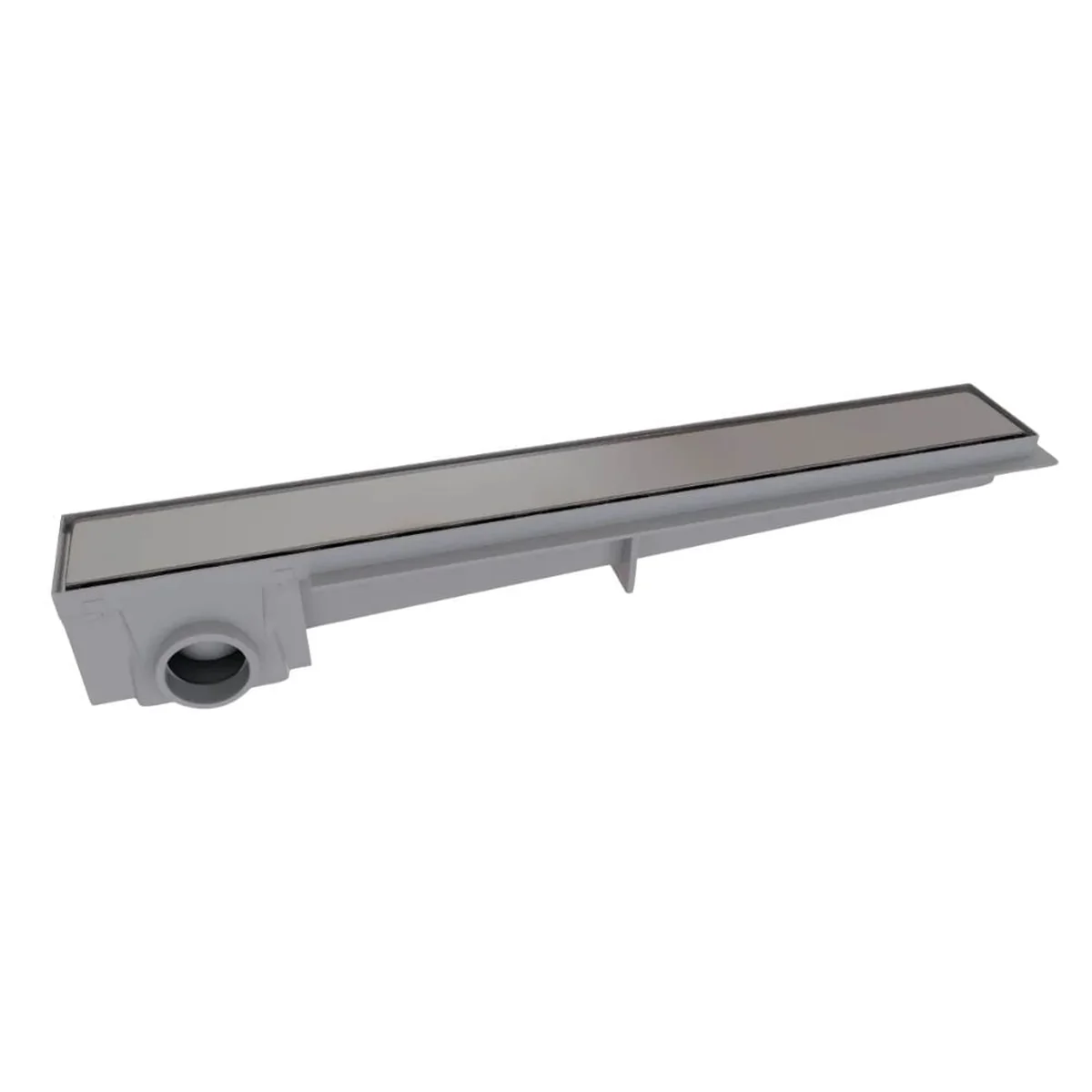 Ralo Premium Linear 5x30cm Saída Extremidade Inox Estrela Luxo - imagem 1