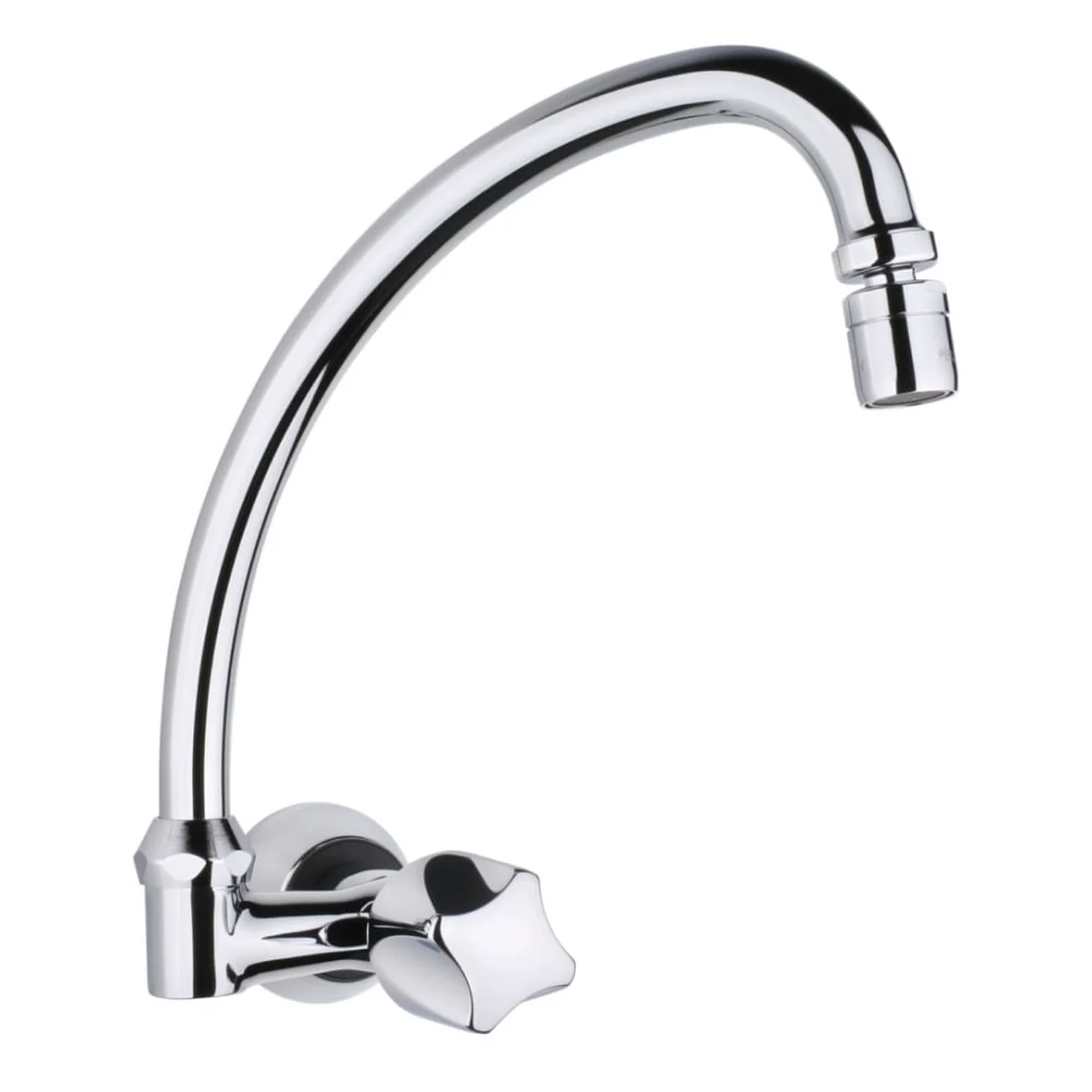 Torneira para Cozinha Parede Bica Alta Cromado Metal Line DN15 - imagem 1