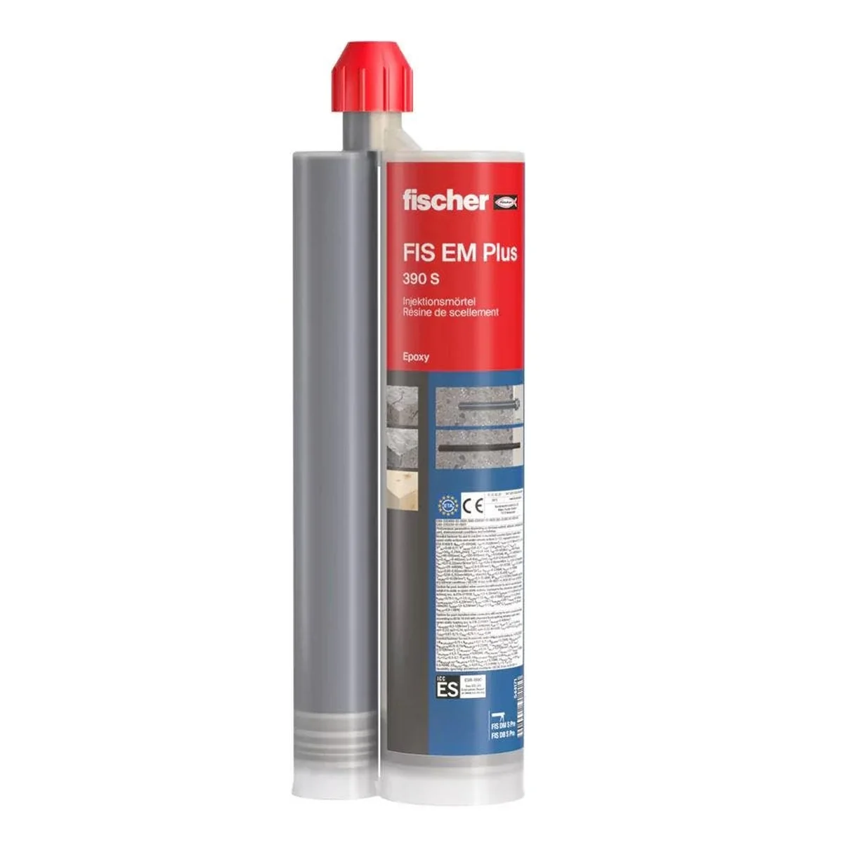 Chumbador Químico FIS EM PLUS 300ml 575314 Fischer - imagem 1