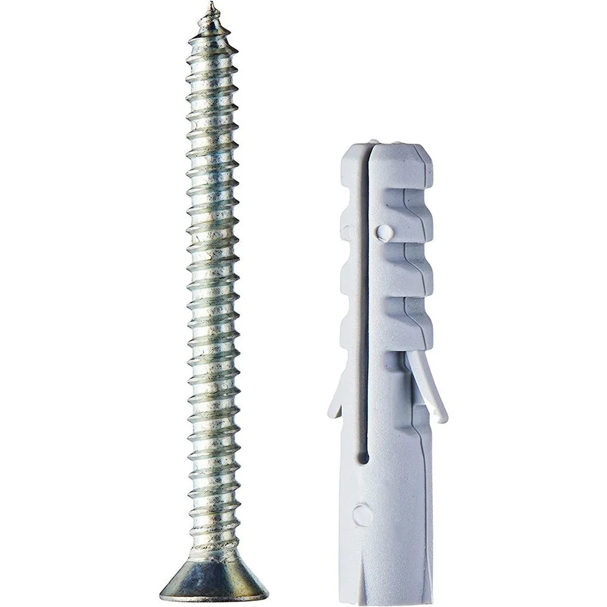 Parafuso Cabeça Chata Philips com Bucha Fixdura - imagem 1