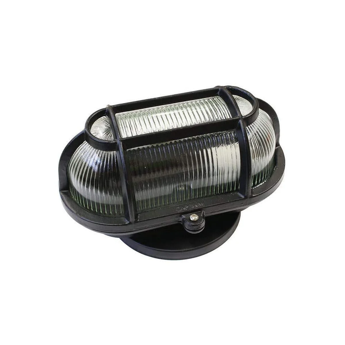 Luminária Tartaruga De Alumínio Preta 100W 508 Fm Lustres - imagem 1