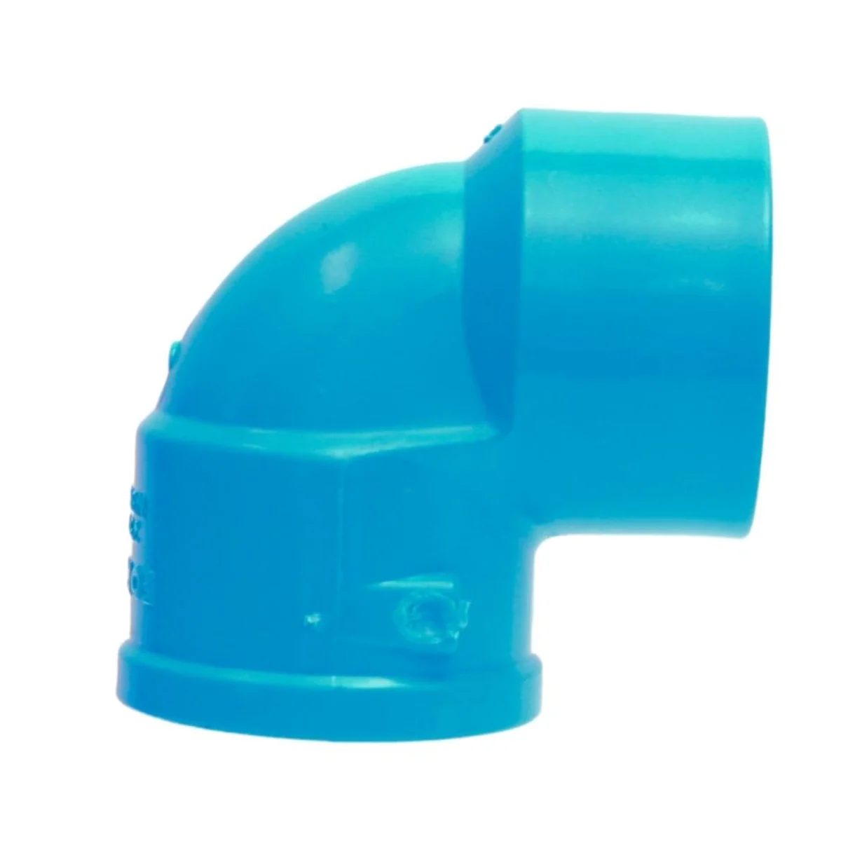 Joelho 90 Soldável com Bucha de Latão Azul PVC Fortlev - imagem 1