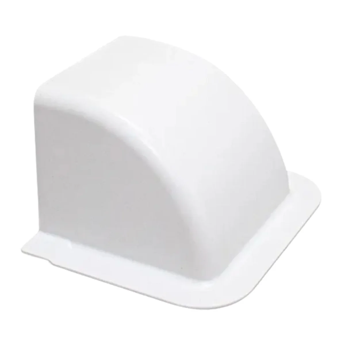 Terminal de Acabamento para Canaleta 60X50mm PVC Branco - imagem 1