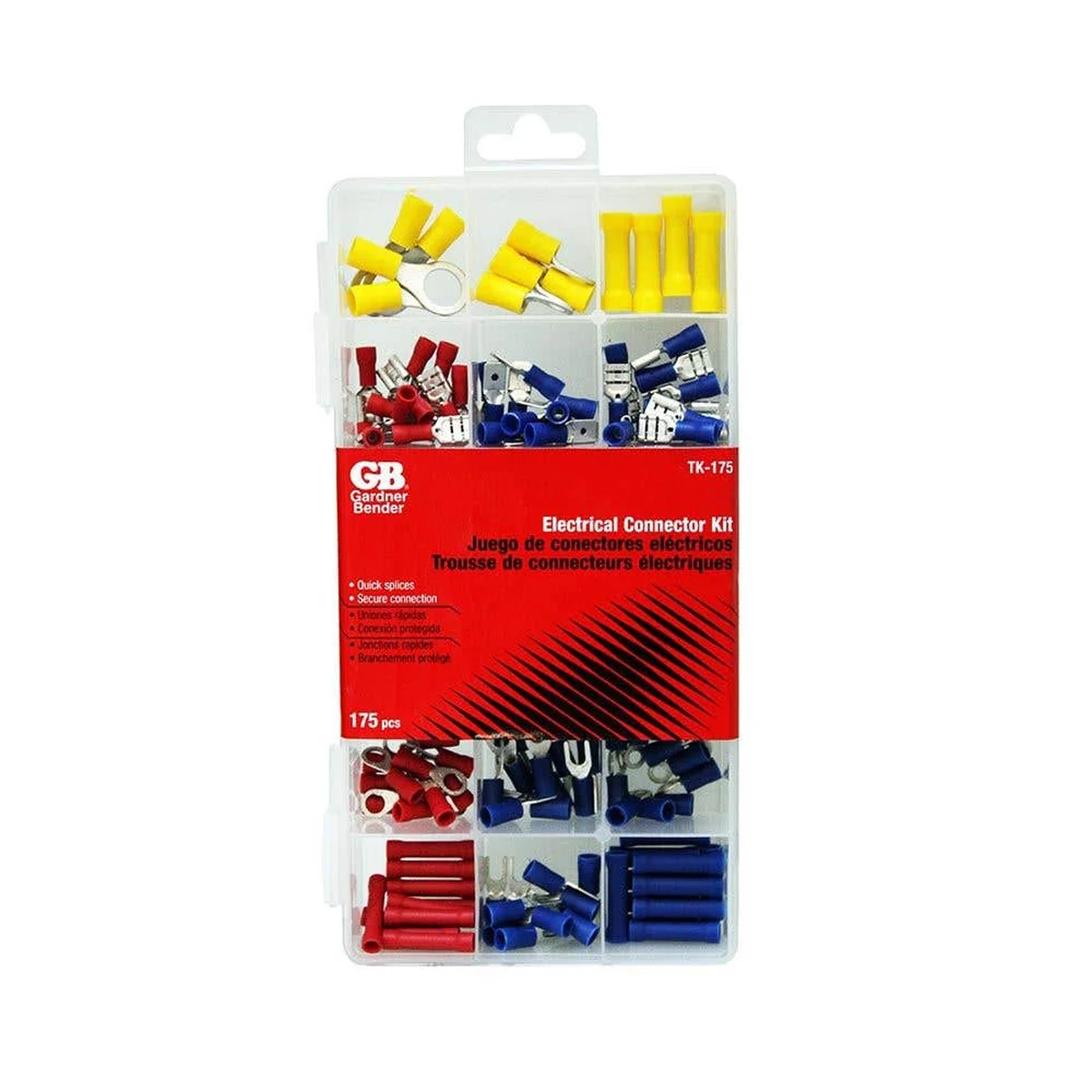 Kit Terminal Embalagem com 175 Peças Tk-175 GB - imagem 1