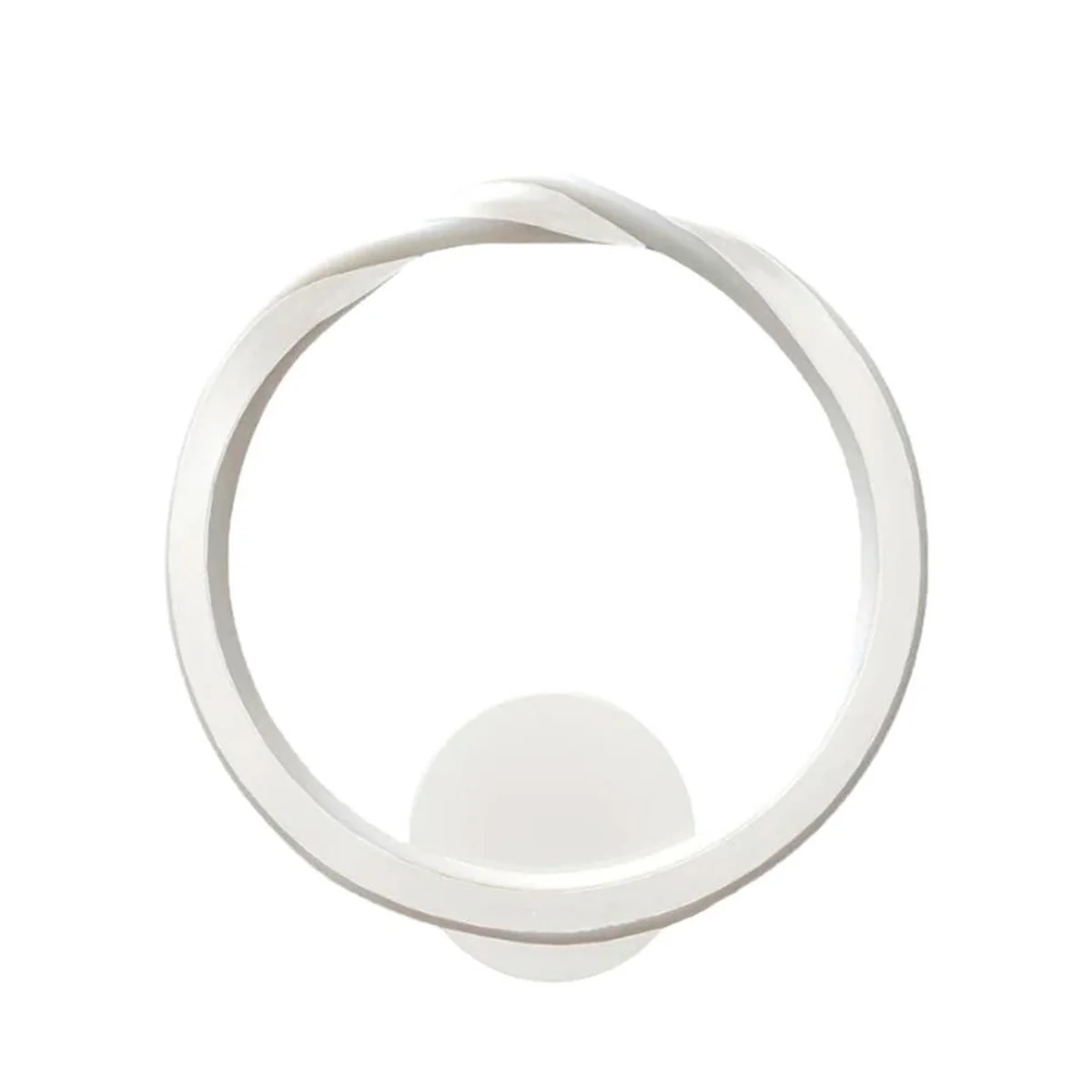 Arandela Branco 40W 3000K Luz Amarela 30cm PL-ANTARES-30 Gmh Trade - imagem 1