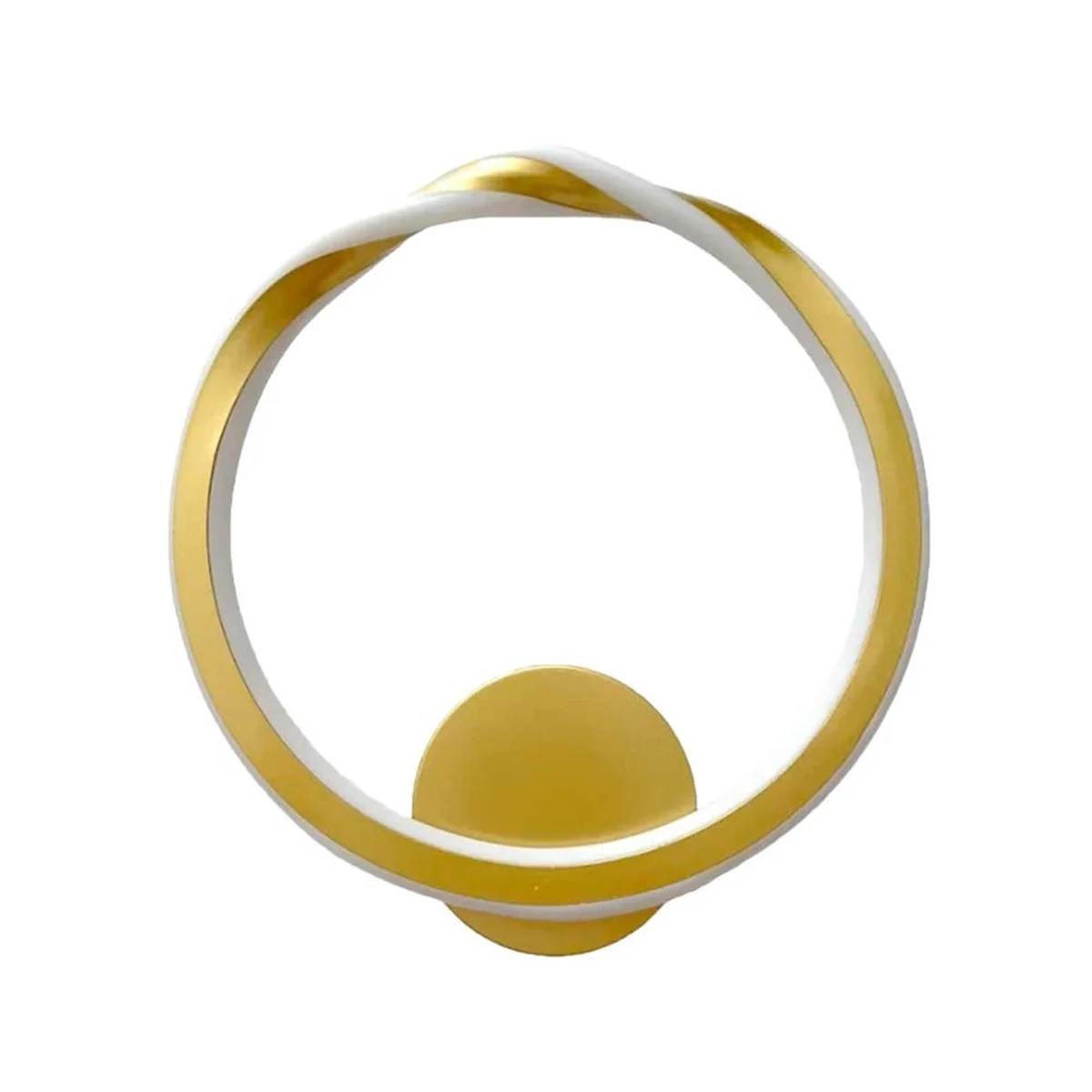 Arandela Dourado 40W 3000K Luz Amarela 30cm PL-ANTARES-30 Gmh Trade - imagem 1