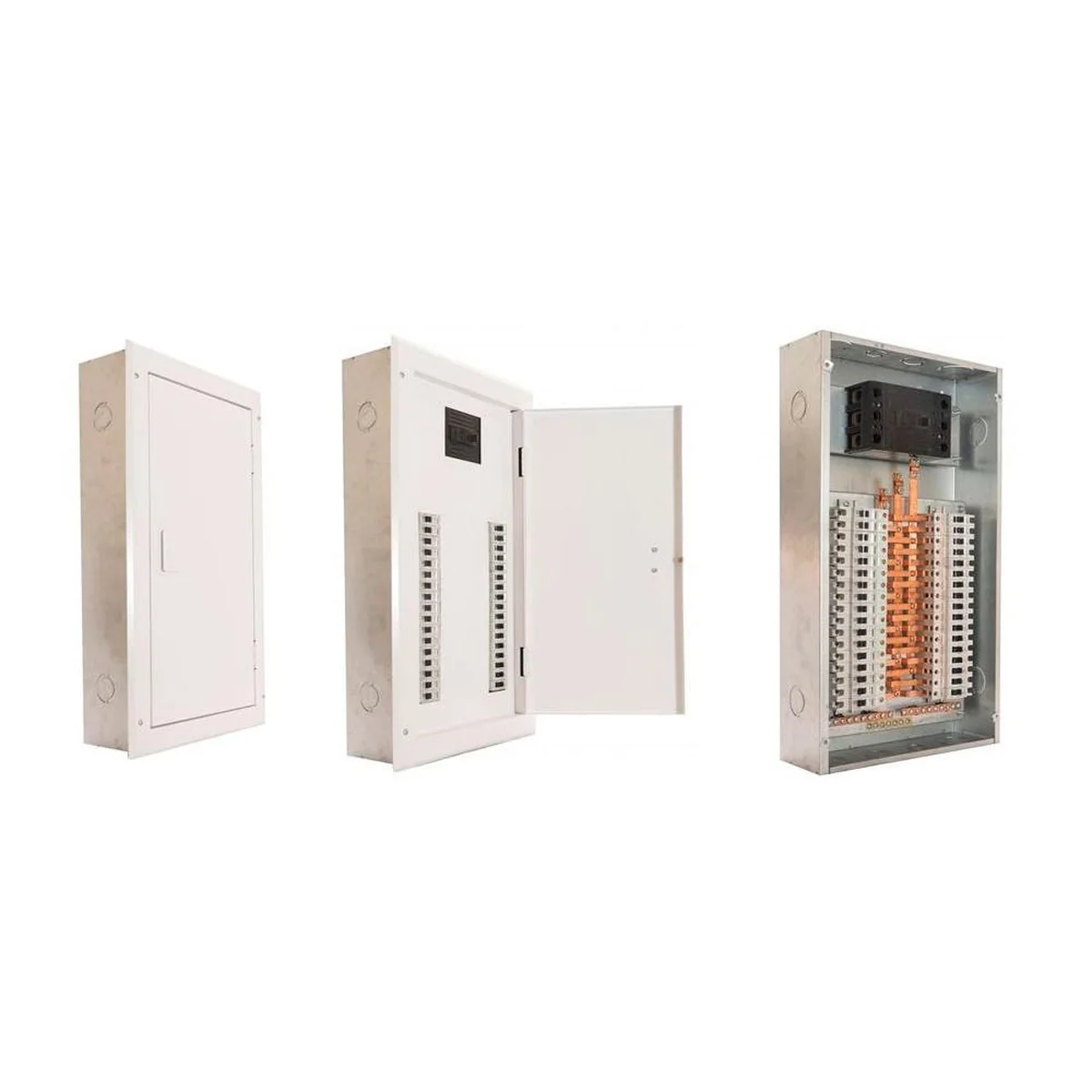 Quadro Embutir Com Barramento Trifásico+Geral 24DIN QDBTEE 150A Gomes - imagem 1