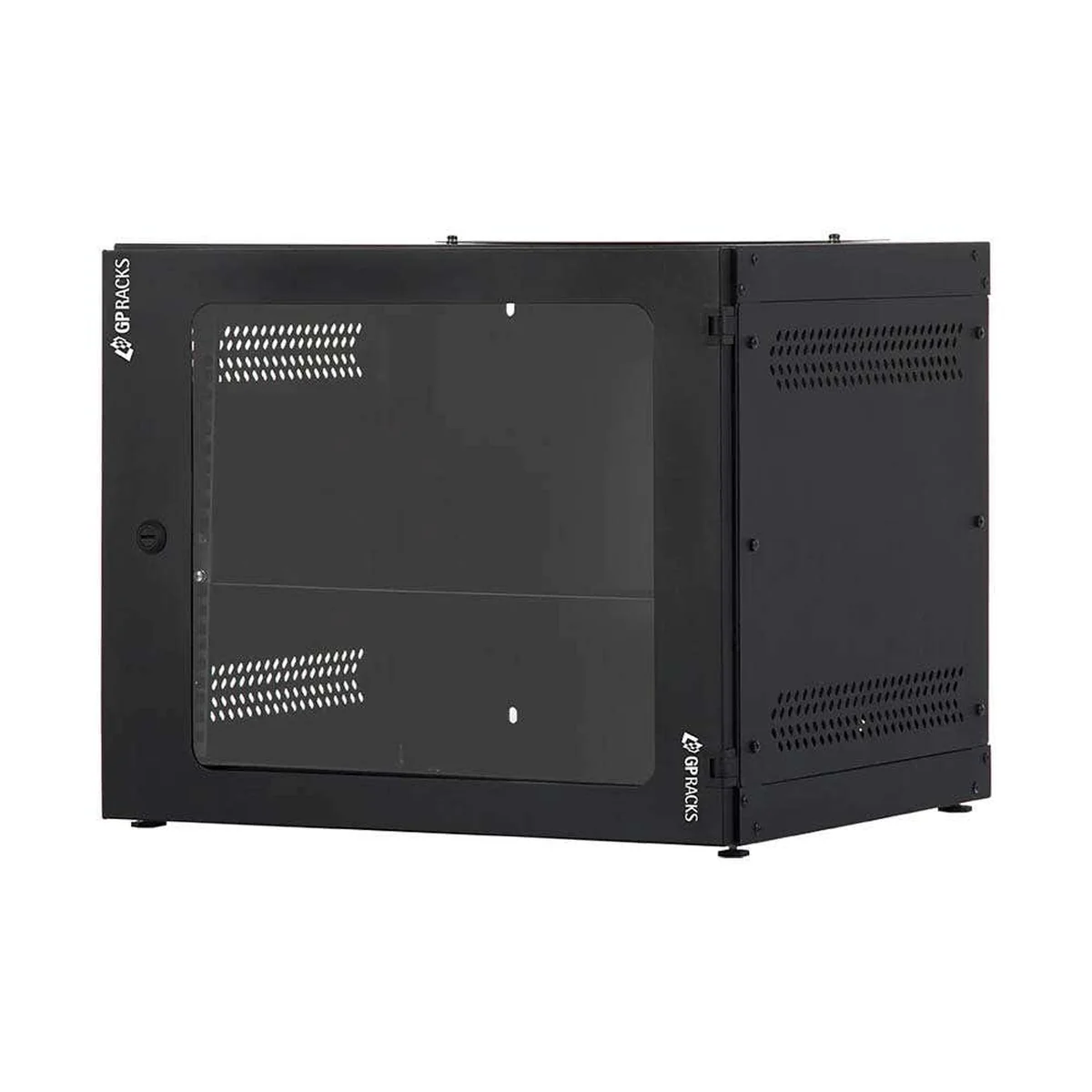 Rack Mini Fechado 12U 66x60x60cm com Porta de Vidro GP Racks - imagem 1